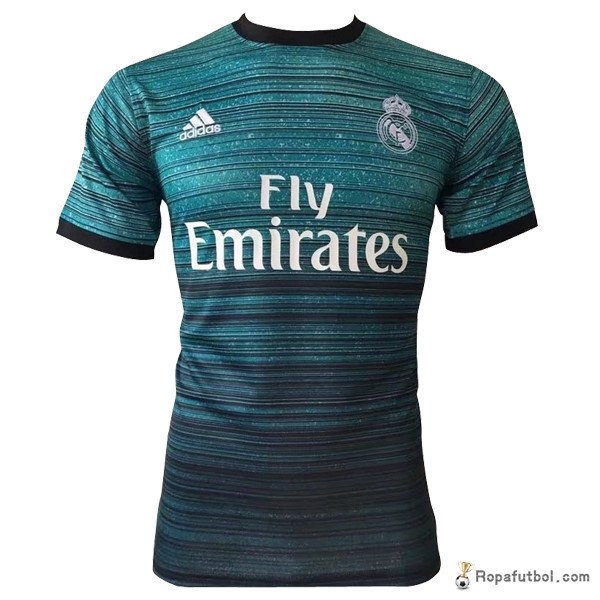 Camiseta Entrenamiento Real Madrid 2017/18 Verde Negro